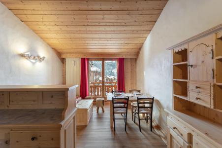 Location au ski Studio mezzanine 4 personnes (407) - Résidence le Marquis - Courchevel - Séjour