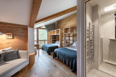 Rent in ski resort 4 room apartment 10 people (503) - Résidence le Roc Merlet - Courchevel - Bedroom
