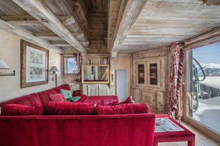 Skiverleih 3-Zimmer-Appartment für 4 Personen (A23) - Résidence les Balcons de Pralong - Courchevel - Wohnzimmer