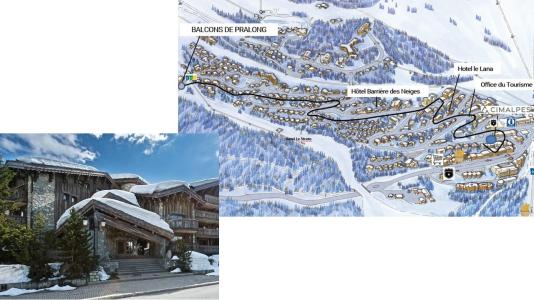 Ski verhuur Résidence les Balcons de Pralong - Courchevel
