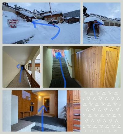 Rent in ski resort Résidence Les Bleuets - Courchevel - Plan