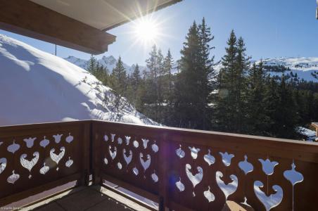 Location au ski Appartement 3 pièces 4 personnes (01) - Résidence les Bouquetins - Courchevel - Balcon