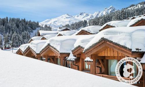 Аренда на лыжном курорте Résidence les Chalets du Forum - MH - Courchevel - зимой под открытым небом