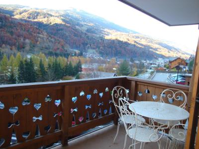 Rent in ski resort 2 room apartment 4 people (D2) - Résidence les Chalets du Ponthier - Courchevel - Balcony