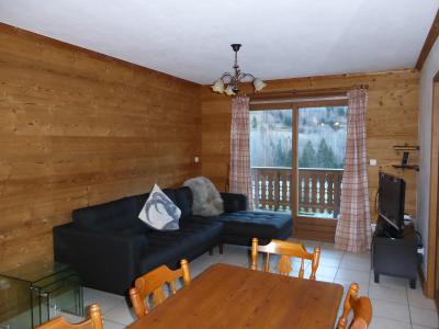 Rent in ski resort 3 room mezzanine apartment 6 people (D1) - Résidence les Chalets du Ponthier - Courchevel - Living room