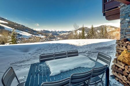 Rent in ski resort 4 room apartment 10 people (ARCELIN 1) - Résidence les Glaciers - Courchevel - Terrace