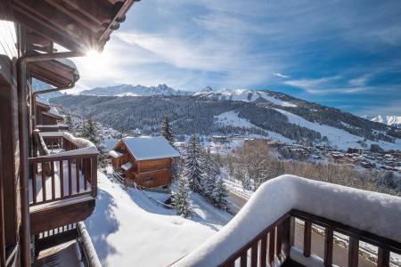 Skiverleih 4 Zimmer Maisonettewohnung für 8 Personen (ARCELIN 4) - Résidence les Glaciers - Courchevel - Terrasse