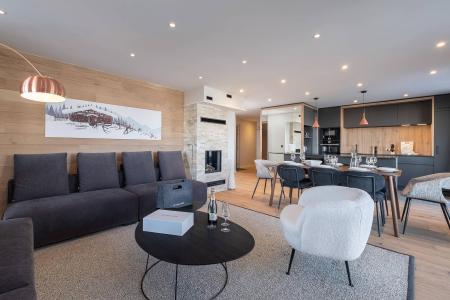 Rent in ski resort 5 room apartment 8 people (ARCELIN 2) - Résidence les Glaciers - Courchevel - Living room