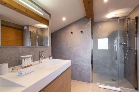 Alquiler al esquí Apartamento dúplex 4 piezas 8 personas (ARCELIN 4) - Résidence les Glaciers - Courchevel - Cuarto de ducha