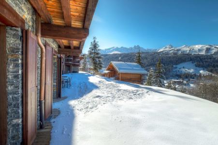 Ski verhuur Appartement 4 kamers 10 personen (ARCELIN 1) - Résidence les Glaciers - Courchevel - Terras