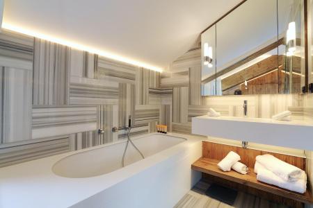 Rent in ski resort 4 room duplex apartment 6 people (1150) - Résidence les Portes de Courchevel - Courchevel - Bathroom
