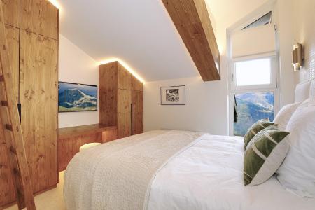 Rent in ski resort 4 room duplex apartment 6 people (1150) - Résidence les Portes de Courchevel - Courchevel - Bedroom