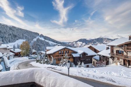 Alquiler al esquí Apartamento 2 piezas para 4 personas (02) - Résidence les Primevères - Courchevel - Balcón