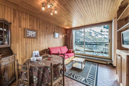 Location au ski Studio cabine 4 personnes (408) - Résidence Ourse Bleue - Courchevel - Séjour