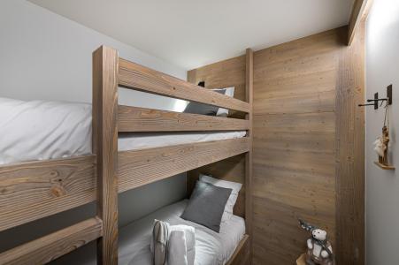 Skiverleih 3-Zimmer-Holzhütte für 4 Personen (603) - Résidence Phoenix - Courchevel - Schlafzimmer