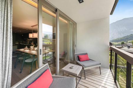 Rent in ski resort 4 room apartment cabin 9 people (401) - Résidence Phoenix - Courchevel - Terrace