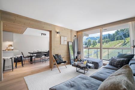 Ski verhuur Appartement 5 kamers bergnis 8 personen (801) - Résidence Phoenix - Courchevel - Woonkamer