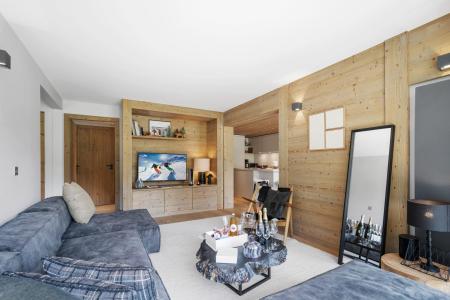 Ski verhuur Appartement 5 kamers bergnis 8 personen (801) - Résidence Phoenix - Courchevel - Woonkamer