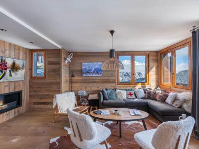 Rent in ski resort 4 room apartment 6 people (C3) - Résidence Plein Ciel - Courchevel - Living room