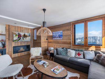 Rent in ski resort 4 room apartment 6 people (C3) - Résidence Plein Ciel - Courchevel - Living room