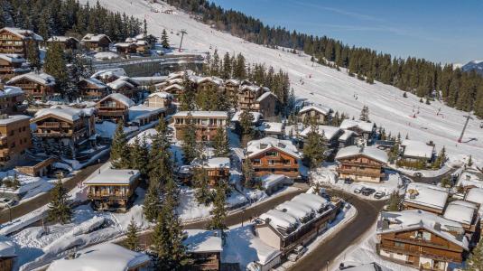 Ski verhuur Résidence Triolet - Courchevel - Buiten winter
