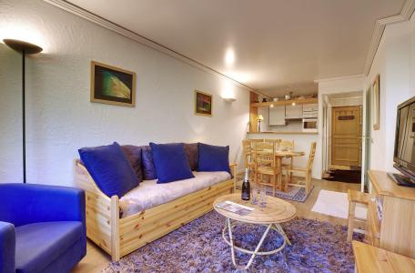 Skiverleih 2-Zimmer-Appartment für 4 Personen (11) - Résidence Trois Vallées - Courchevel - Einfache Klappschlafcouch