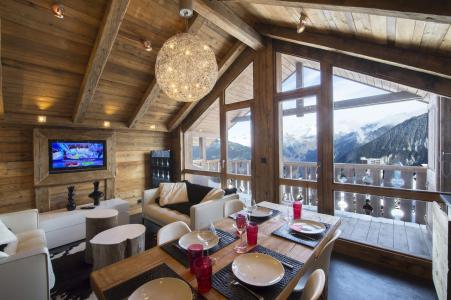 Аренда на лыжном курорте Апартаменты 3 комнат 4 чел. (28) - Résidence Trois Vallées - Courchevel - Салон