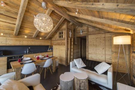 Location au ski Appartement 3 pièces 4 personnes (28) - Résidence Trois Vallées - Courchevel - Séjour