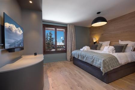 Rent in ski resort 6 room chalet cabin 12 people - Rosoire - Courchevel - Bedroom