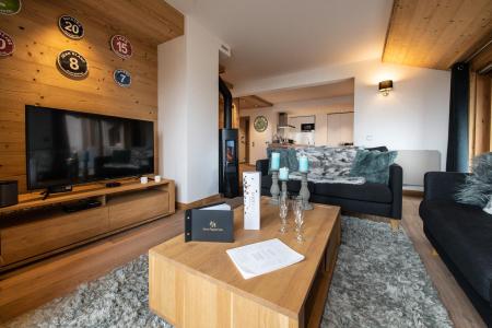 Rent in ski resort 3 room apartment 4 people (B08) - Whistler Lodge - Courchevel - Living room