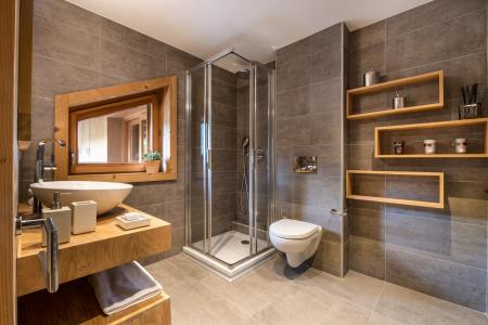 Skiverleih 3-Zimmer-Appartment für 4 Personen (B08) - Whistler Lodge - Courchevel - Badezimmer