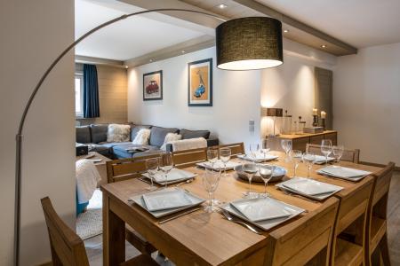 Ski verhuur Appartement 5 kamers 8 personen (B01) - Whistler Lodge - Courchevel - Woonkamer