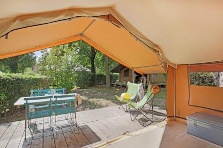 Rent in ski resort 3-room tent for 4 people (Classic 4) - Camping Divonne-les-Bains - Divonne-les-Bains - Terrace