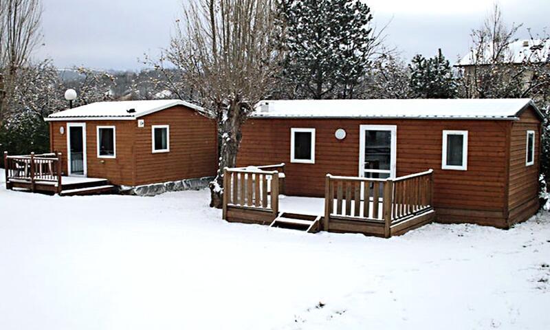 Vakantie in de bergen Camping Les Jardins d'Estavar - Estavar - Buiten winter