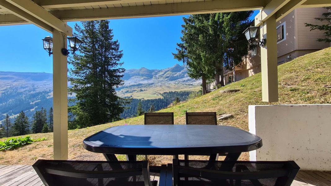 Soggiorno sugli sci Studio per 4 persone (C2) - Chalet de l'Arbaron - Flaine - Terrazza