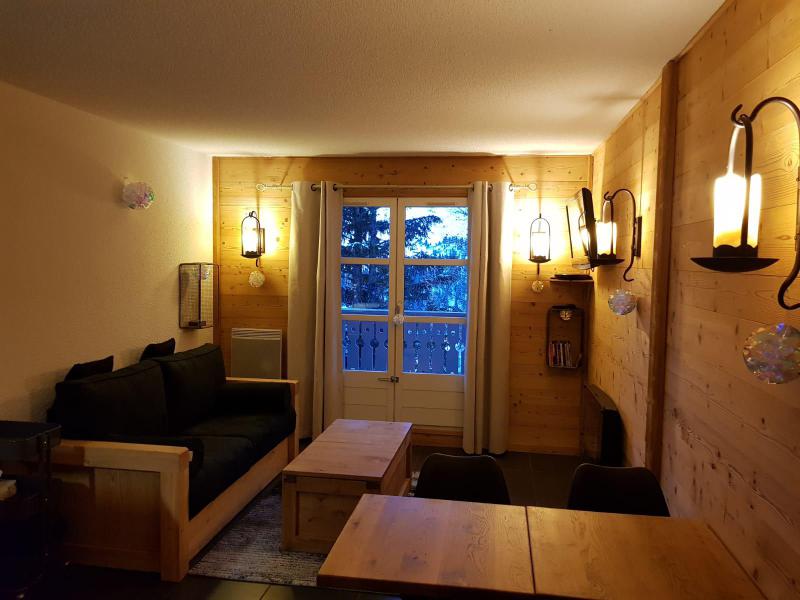 Rent in ski resort Studio sleeping corner 4 people (C1) - Chalet de l'Arbaron - Flaine - Living room