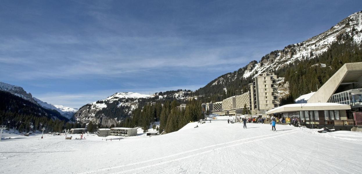 Ski verhuur Hôtel Club MMV le Flaine - Flaine - Buiten winter