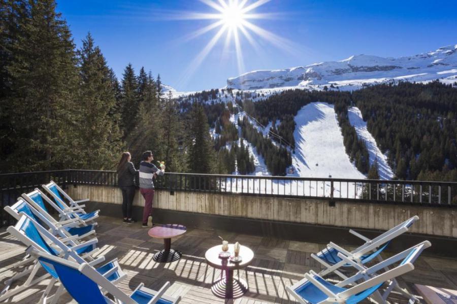 Ski verhuur Hôtel Club MMV le Flaine - Flaine - Buiten winter