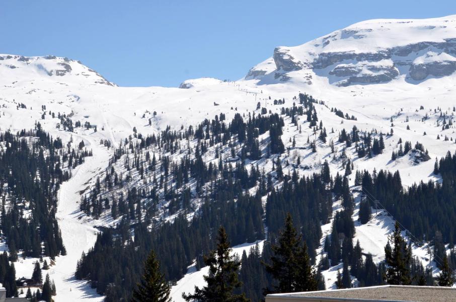Location au ski Studio 4 personnes (108) - La Résidence Andromède - Flaine - Extérieur hiver