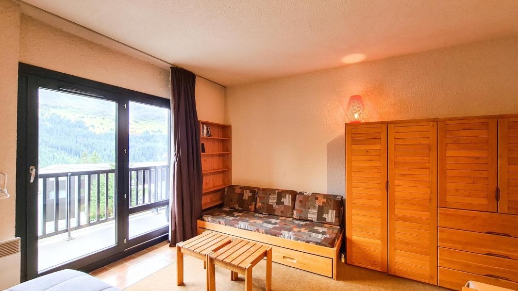 Rent in ski resort Studio sleeping corner 4 people (B102) - La Résidence Andromède - Flaine - Living room