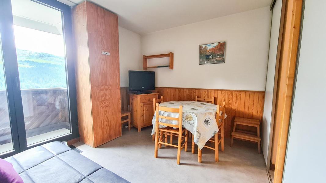 Rent in ski resort Studio cabin 4 people (413) - La Résidence Doris - Flaine - Living room