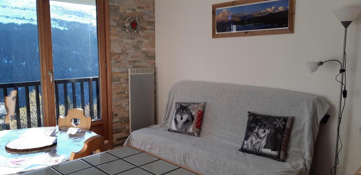 Rent in ski resort 2 room apartment cabin 4 people (211) - La Résidence Sagittaire - Flaine - Living room