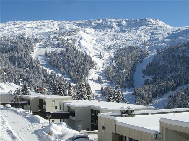 Vacances en montagne La Résidence Sagittaire - Flaine - Extérieur hiver