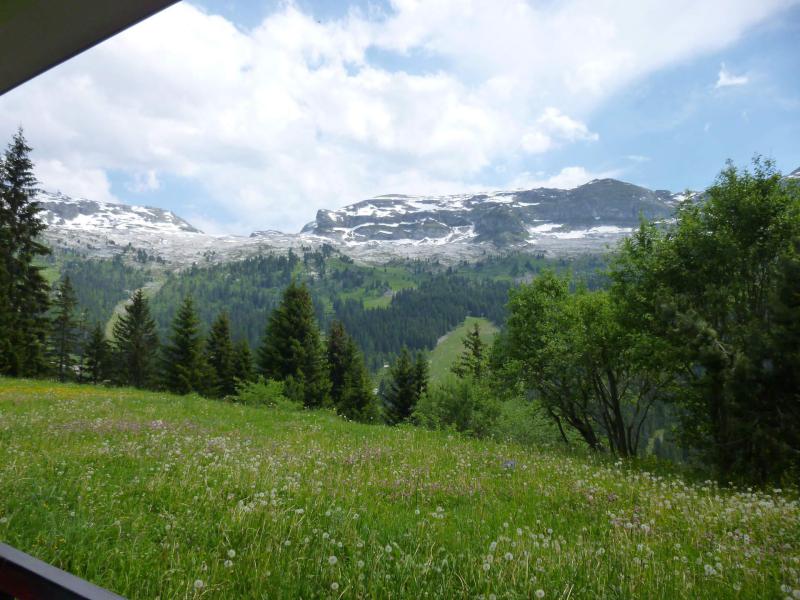 Soggiorno sugli sci La Résidence Sagittaire - Flaine - Terrazza