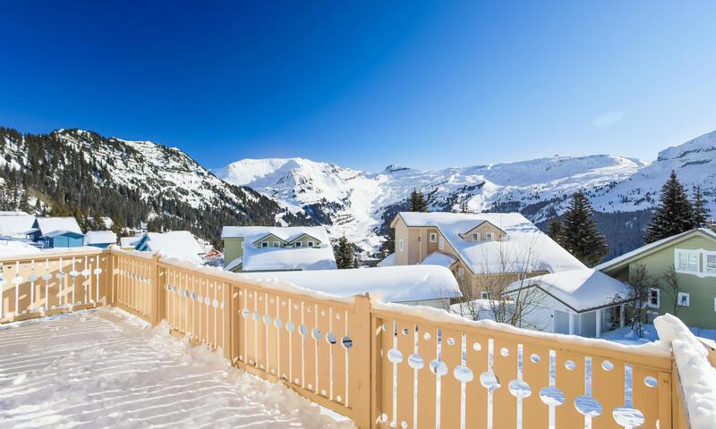 Location au ski Chalet 7 pièces 12 personnes (180m²) - Les Chalets de Flaine Hameau - Maeva Home - Flaine - Extérieur hiver