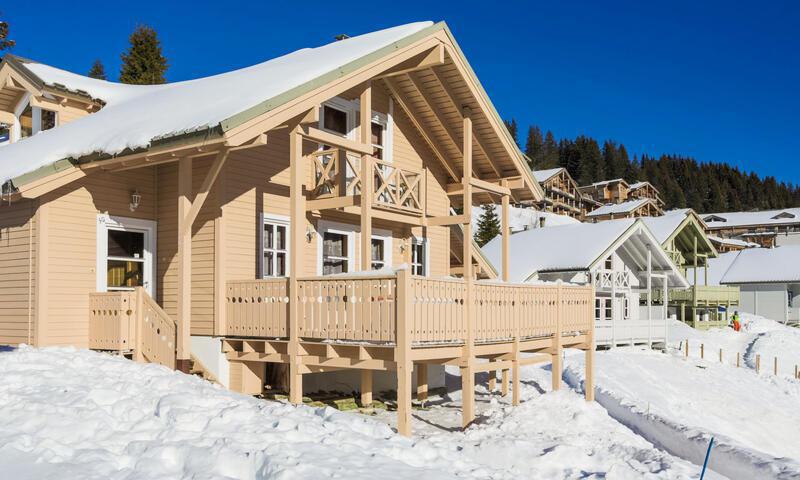 Ski verhuur Chalet 7 kamers 12 personen (Prestige 180m²) - Les Chalets de Flaine Hameau - Maeva Home - Flaine - Buiten winter