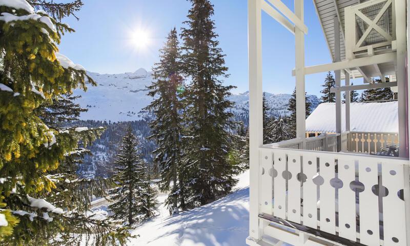 Location au ski Chalet 4 pièces 8 personnes (Sélection 84m²) - Les Chalets de Flaine Hameau - Maeva Home - Flaine - Extérieur hiver