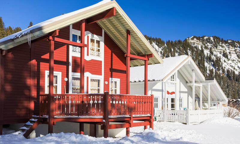 Ski verhuur Chalet 3 kamers 6 personen (Confort 70m²) - Les Chalets de Flaine Hameau - Maeva Home - Flaine - Buiten winter