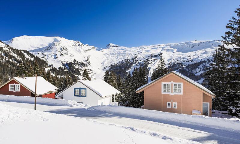 Location au ski Chalet 3 pièces 6 personnes (Confort 70m²) - Les Chalets de Flaine Hameau - Maeva Home - Flaine - Extérieur hiver