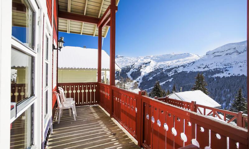 Ski verhuur Chalet 3 kamers 8 personen (Confort 70m²) - Les Chalets de Flaine Hameau - Maeva Home - Flaine - Buiten winter